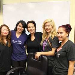 Cerritos College Cosmetology Department - Our students with guest speaker, Dellamarra Underwood!