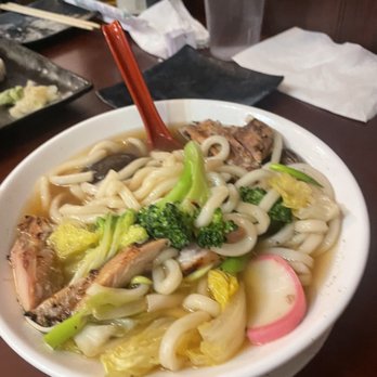 Osaka Sushi - Chicken udon- broth was light and udon was good $12.95 - Japanese Near Me - Modesto, California Osaka Sushi - Chicken udon- broth was light and udon was good $12.95 - Japanese Near Me - Modesto, California