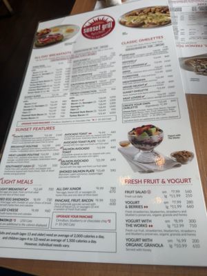 Menu photo 2 Sunset Grill Burlington, ON Menu photo 2 Sunset Grill Burlington, ON