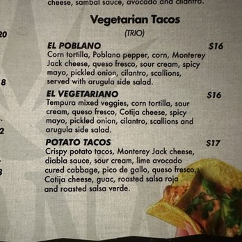 Zona Cantina + Cocina - I'm SO happy they added more vegetarian options! - Mexican Near Me - Mesa, Arizona Zona Cantina + Cocina - I'm SO happy they added more vegetarian options! - Mexican Near Me - Mesa, Arizona