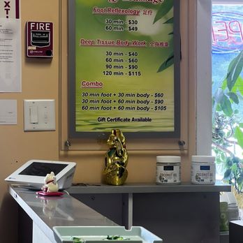 Energy Massage - Service Menu and reception area. - Massage Therapy Near Me - Saugus, Massachusetts