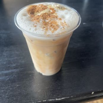 Fuego Coffee Roasters - iced dirty chai. 10/10 recommend. good service and espresso. - Coffee Roasteries Near Me - Rochester, New York