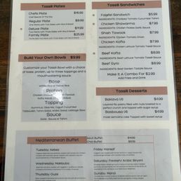 Menu Page 1 Menu Page 1