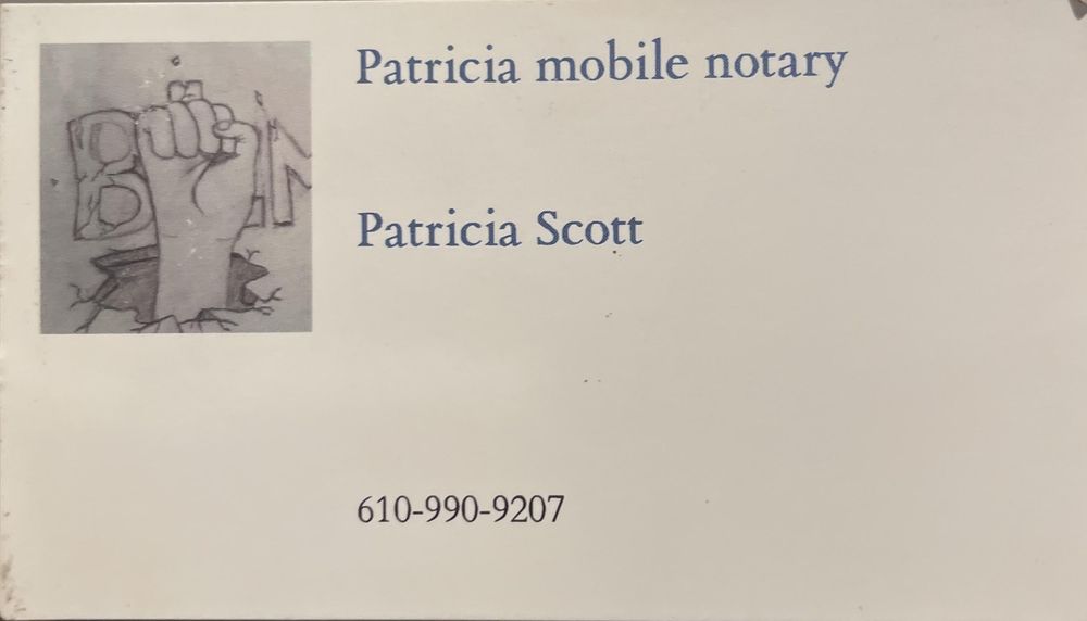 PATRICIA MOBILE NOTARY Upland, PA Yelp