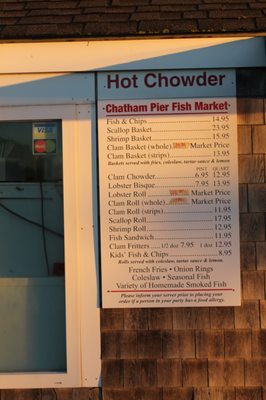 Menu photo 8 Chatham Pier Fish Market Chatham, MA Menu photo 8 Chatham Pier Fish Market Chatham, MA