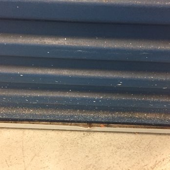 Public Storage - Close up of the inside of the dirty door to my unit. A roach is in the bottom ridge - Just Nasty! - Self Storage Near Me - Fort Myers, Florida Public Storage - Close up of the inside of the dirty door to my unit. A roach is in the bottom ridge - Just Nasty! - Self Storage Near Me - Fort Myers, Florida