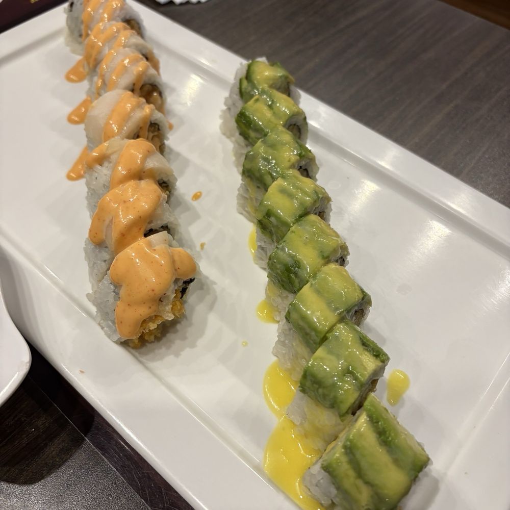 Sushi Bomb - T71. Miami ROLL (right) - Japanese Near Me - Pittsburgh, Pennsylvania Sushi Bomb - T71. Miami ROLL (right) - Japanese Near Me - Pittsburgh, Pennsylvania