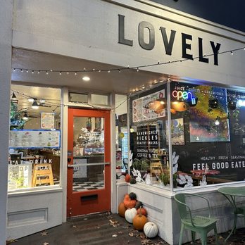 LOVELY - the front of a store in a city - Coffee & Tea Near Me - Springfield, Oregon LOVELY - the front of a store in a city - Coffee & Tea Near Me - Springfield, Oregon