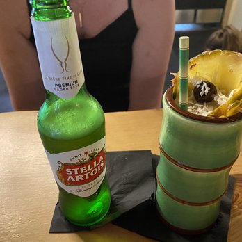 MJ's Bar And Restaurant - Stella's and a Pina Colada - New American Near Me - Owego, New York