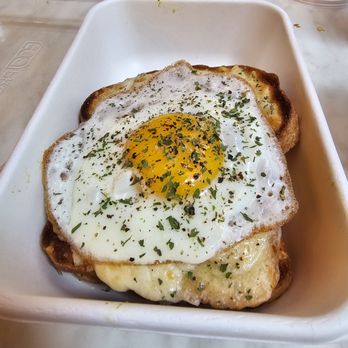 Lea - Le Croque Avocat 4 out of 5.  Good flavor but also quite heavy. Glad I split with my wife. - Bakeries Near Me - Chicago, Illinois