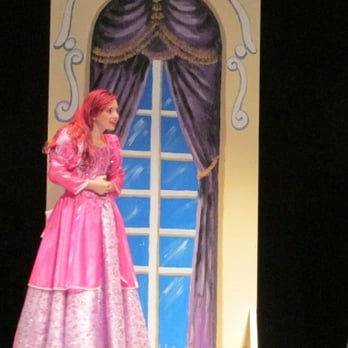 North Texas Performing Arts - Plano - Little Mermaid, Jr. 2014, Sierra Flad as Ariel all dressed up to see the Prince - Performing Arts Near Me - Plano, Texas