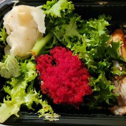 Sakan Bento Japanese Express - Tobiko sushi & eel sushi
