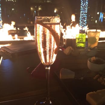 20|Twenty - Champagne cocktail with orange twist - New American Near Me - Carlsbad, California