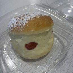 Strawberry Cream Donut