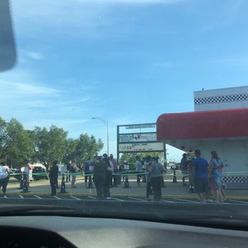 Nathan's Dairy Bar - Nathan's Dairy Bar social distancing and busy on a hot day! - Ice Cream & Frozen Yogurt Near Me - Manassas, Virginia