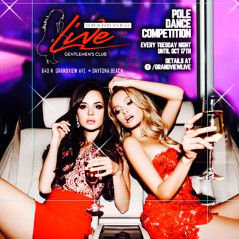 Grandview Live - Every Tuesday night along with $4.00 drinks and bottle beers. - Adult Entertainment Near Me - Daytona Beach, Florida Grandview Live - Every Tuesday night along with $4.00 drinks and bottle beers. - Adult Entertainment Near Me - Daytona Beach, Florida