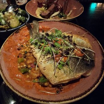 Sister Restaurant - Seared branzino - Italian Near Me - Dallas, Texas Sister Restaurant - Seared branzino - Italian Near Me - Dallas, Texas