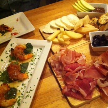 Cotto A Legna - Shrimp appetizer and meat/cheese plate. - Pizza Near Me - Geneva, Illinois