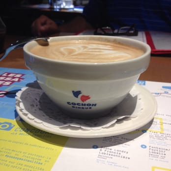 Cochon Dingue - Bowl of cafe au lait - Breakfast & Brunch Near Me - Quebec City, Quebec