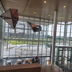Henington-Alief Regional Library - Main lobby of the community center