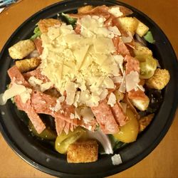 County Line Fire Pizza - Salad had plenty of toppings but for $15 it needed more greens.