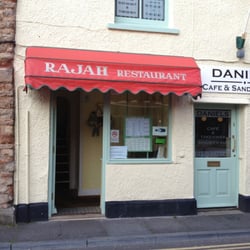Rajah Tandoori Restaurant - Easy to miss. Small dining room is upstairs