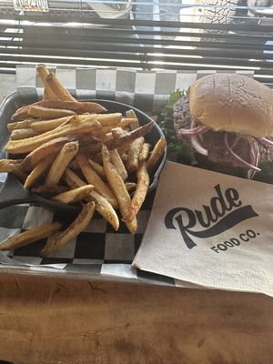 RUDE BURGER by null