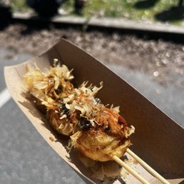 Squid 7. Takoyaki Skewers Squid 7. Takoyaki Skewers