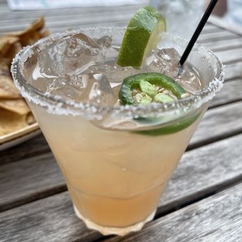 Hook and Lime - Jalapeño Grapefruit Margarita - Bars Near Me - Omaha, Nebraska