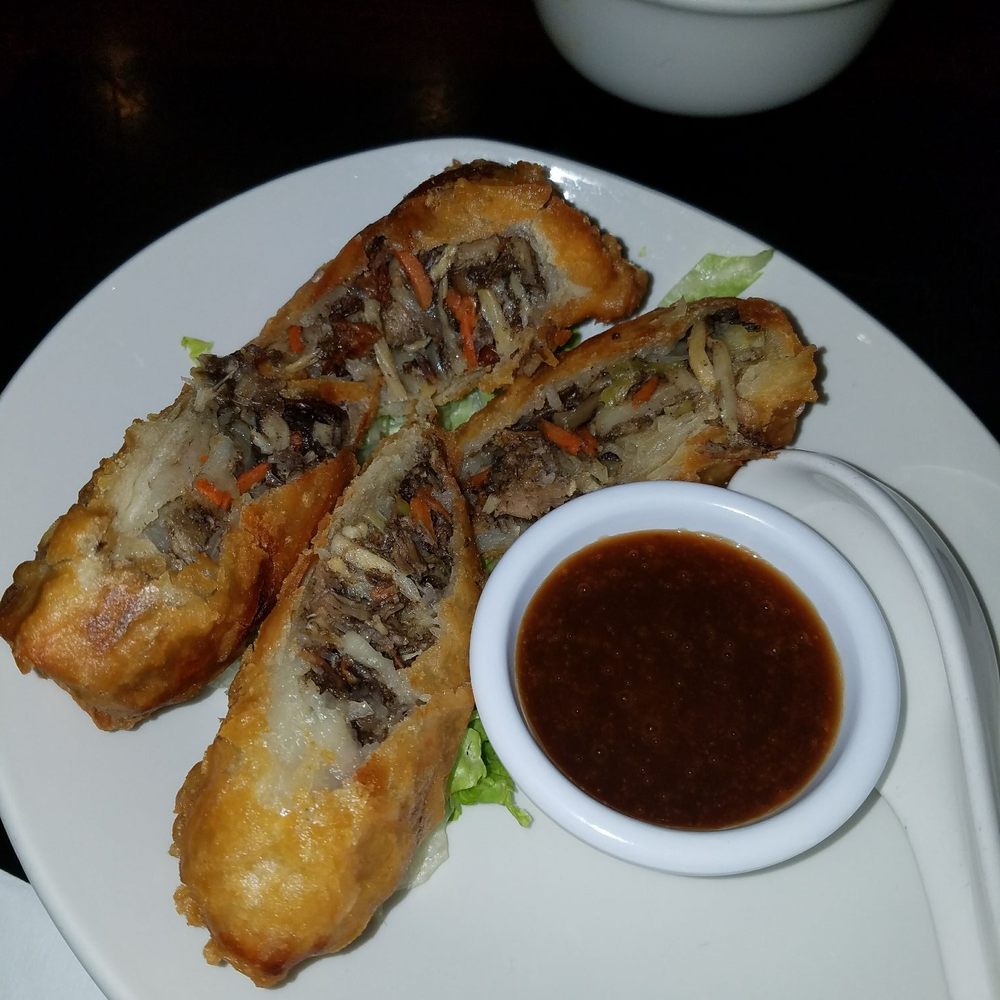 Chang Shou - Roasted Duck Egg Roll (1/5) - Chinese Near Me - Brooks, California Chang Shou - Roasted Duck Egg Roll (1/5) - Chinese Near Me - Brooks, California