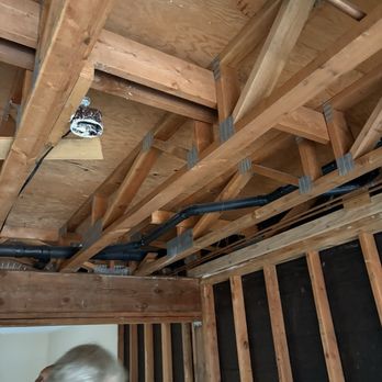 Mark Scott Construction - Ceiling after clean-up - General Contractors Near Me - Pleasant Hill, California