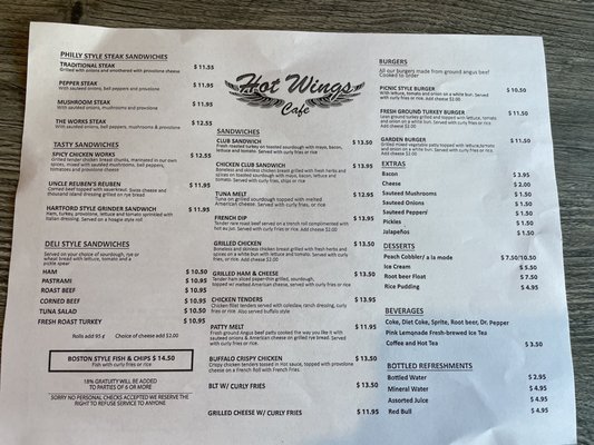Menu photo 8 Hot Wings Cafe Pasadena, CA