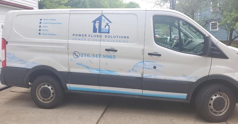 Slide of Power Flush Solutions Sewer & Drain