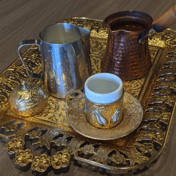 Lightbulb Coffee - Turkish coffee is an experience! Such luxury to be served this way! - Breakfast & Brunch Near Me - La Mesa, California