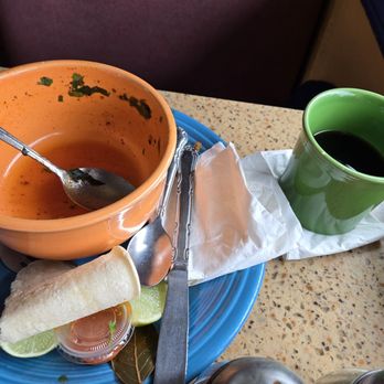 Mi Casa Restaurante Mexicano - This was a bowl of menudo. Should've snapped a pic of it before it was devoured. - Mexican Near Me - Morro Bay, California