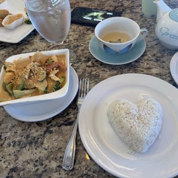 Thai Lanna 2 - Panang Curry and gyoza (in the background and tasty too) - Thai Near Me - Port Richey, Florida Thai Lanna 2 - Panang Curry and gyoza (in the background and tasty too) - Thai Near Me - Port Richey, Florida