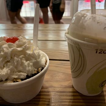 Kill Devil's Frozen Custard & Beach Fries - Sea turtle and hurricane - Ice Cream & Frozen Yogurt Near Me - Kill Devil Hills, North Carolina