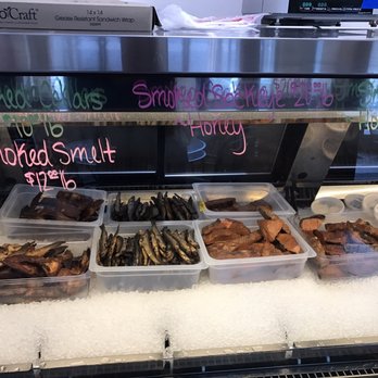 Brigham Fish Market - Delish smoked selection - Seafood Markets Near Me - Cascade Locks, Oregon