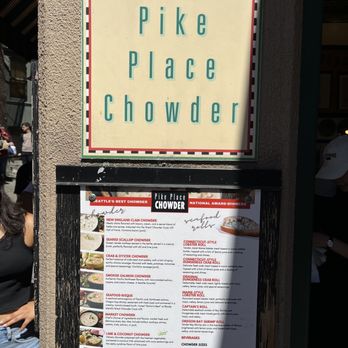 Pike Place Chowder - Menu - Seafood Near Me - Seattle, Washington Pike Place Chowder - Menu - Seafood Near Me - Seattle, Washington