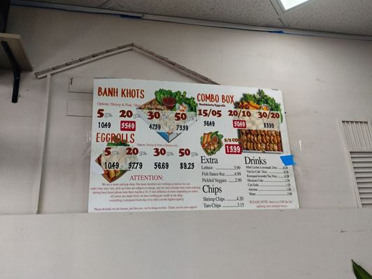 Menu photo 2 Banh Khot Lady Westminster, CA