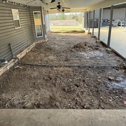 Knucklehead Solutions - After patio deck removal Diana TX