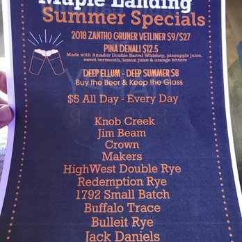 Maple Landing - Summer Specials - Barbeque Near Me - Dallas, Texas Maple Landing - Summer Specials - Barbeque Near Me - Dallas, Texas