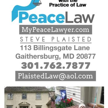 Attorney Steve Plaisted - PeaceLaw - Wills, Trusts, & Probates Near Me - Gaithersburg, Maryland Attorney Steve Plaisted - PeaceLaw - Wills, Trusts, & Probates Near Me - Gaithersburg, Maryland