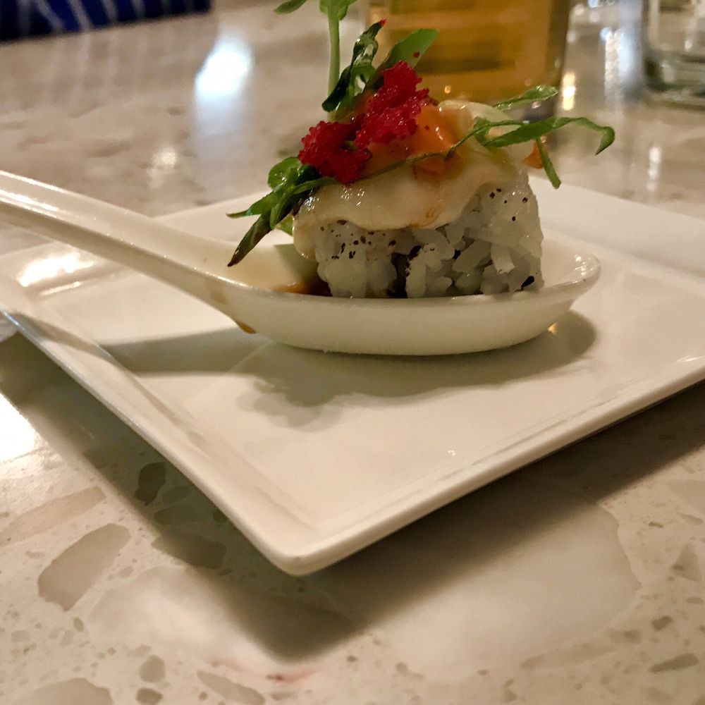Amici Sushi - One spoon of the Robcat, this one takes a while and even a blow torch is used. Amazing - Sushi Bars Near Me - Lathrop, California Amici Sushi - One spoon of the Robcat, this one takes a while and even a blow torch is used. Amazing - Sushi Bars Near Me - Lathrop, California