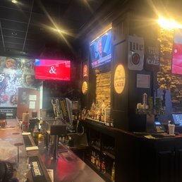 The view from my bar seat. The view from my bar seat.