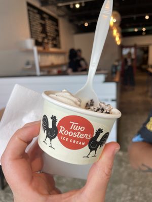 Two Roosters Ice Cream by null