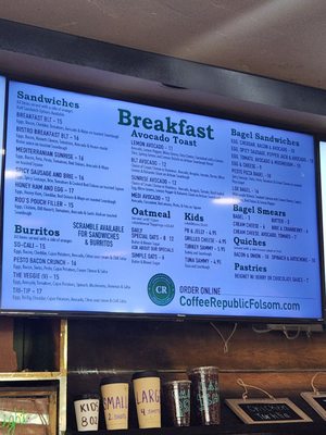 Menu photo 4 Coffee Republic Folsom, CA