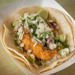Kid's Fried Chicken Taco Meal