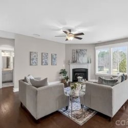 Lake Norman Staging and Design - We use neutral tones with a touch of color.