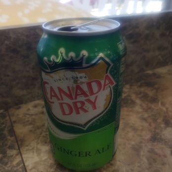 Juliano's - a can of canada dry - Pizza Near Me - Alexandria, Virginia
